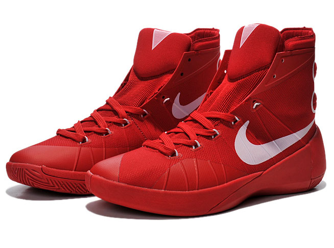 Nike Hyperdunk 2015 Mid Red White